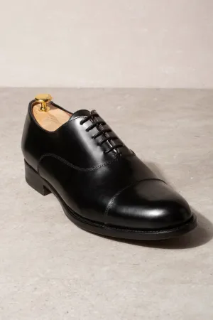 Black Tuxedo Oxfords - Made in Italy