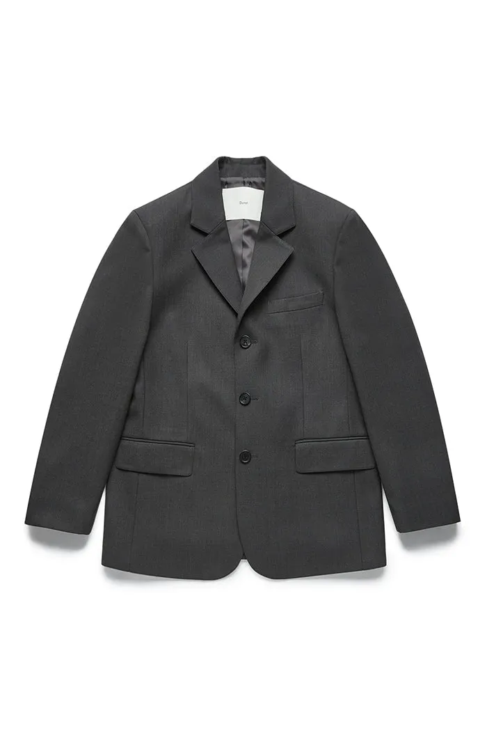 CLASSIC 3 BUTTON WOOL BLAZER