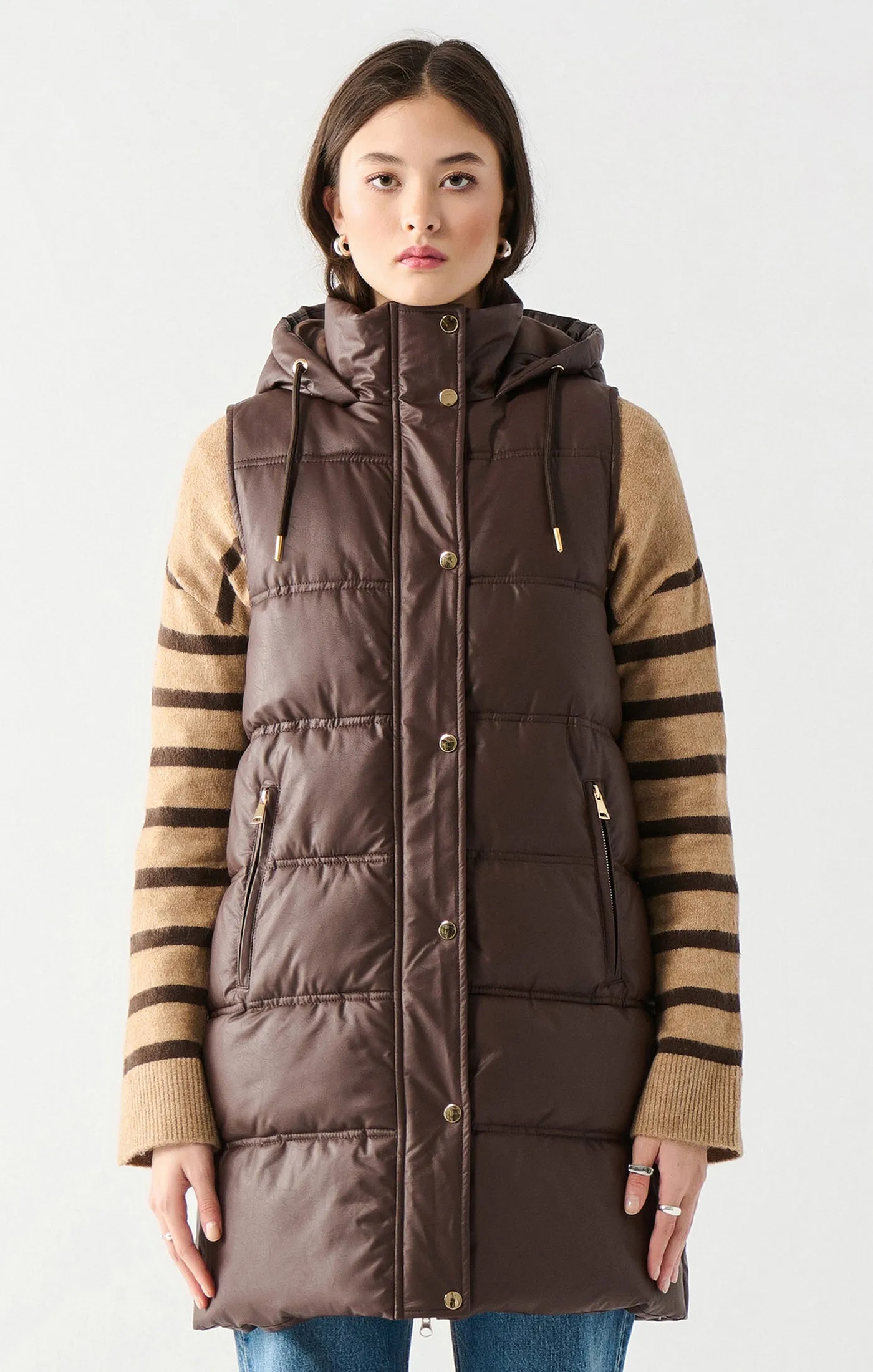 Hooded Puffer Vest