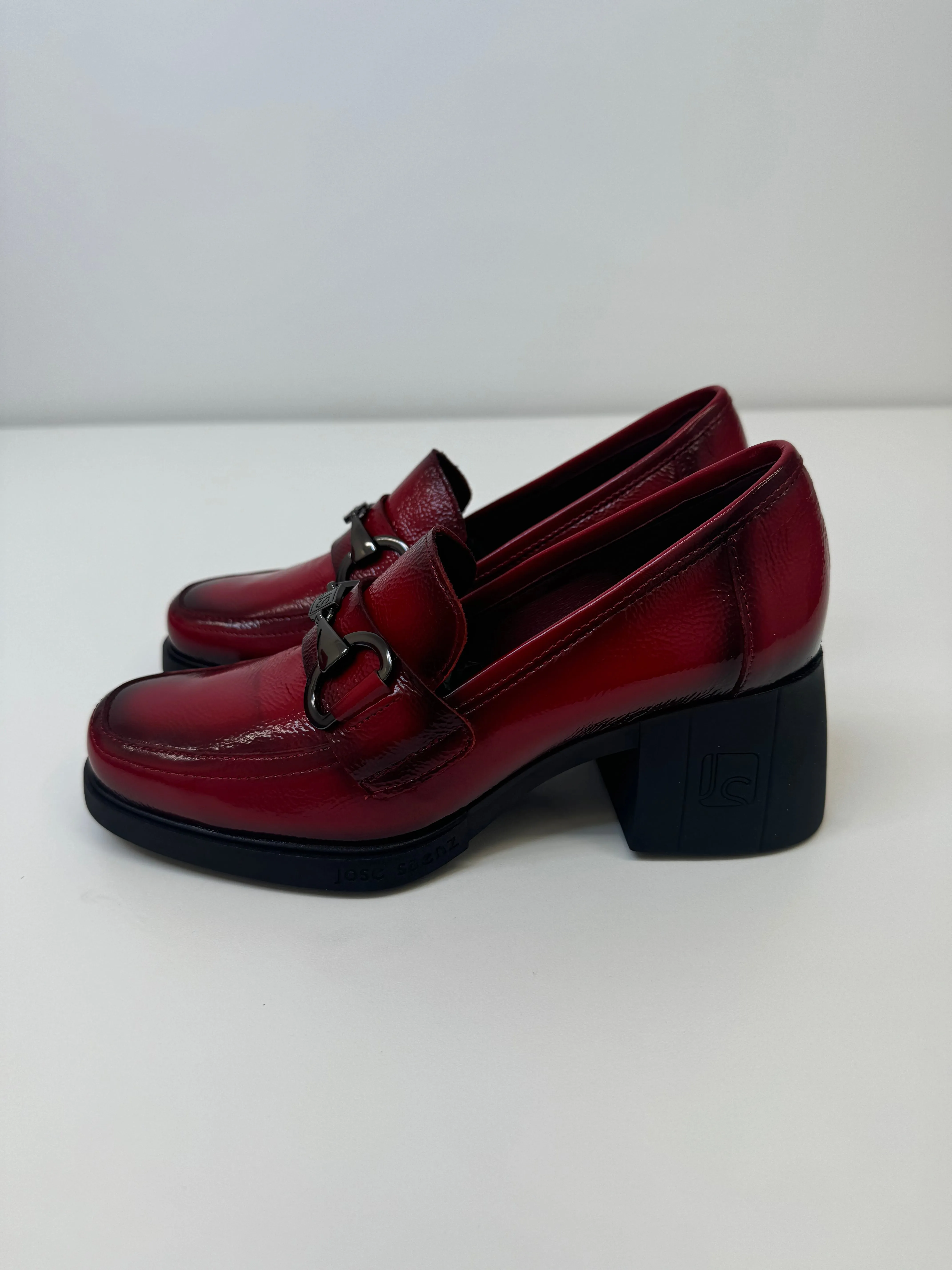 JOSE SAENZ Red Heel Loafers