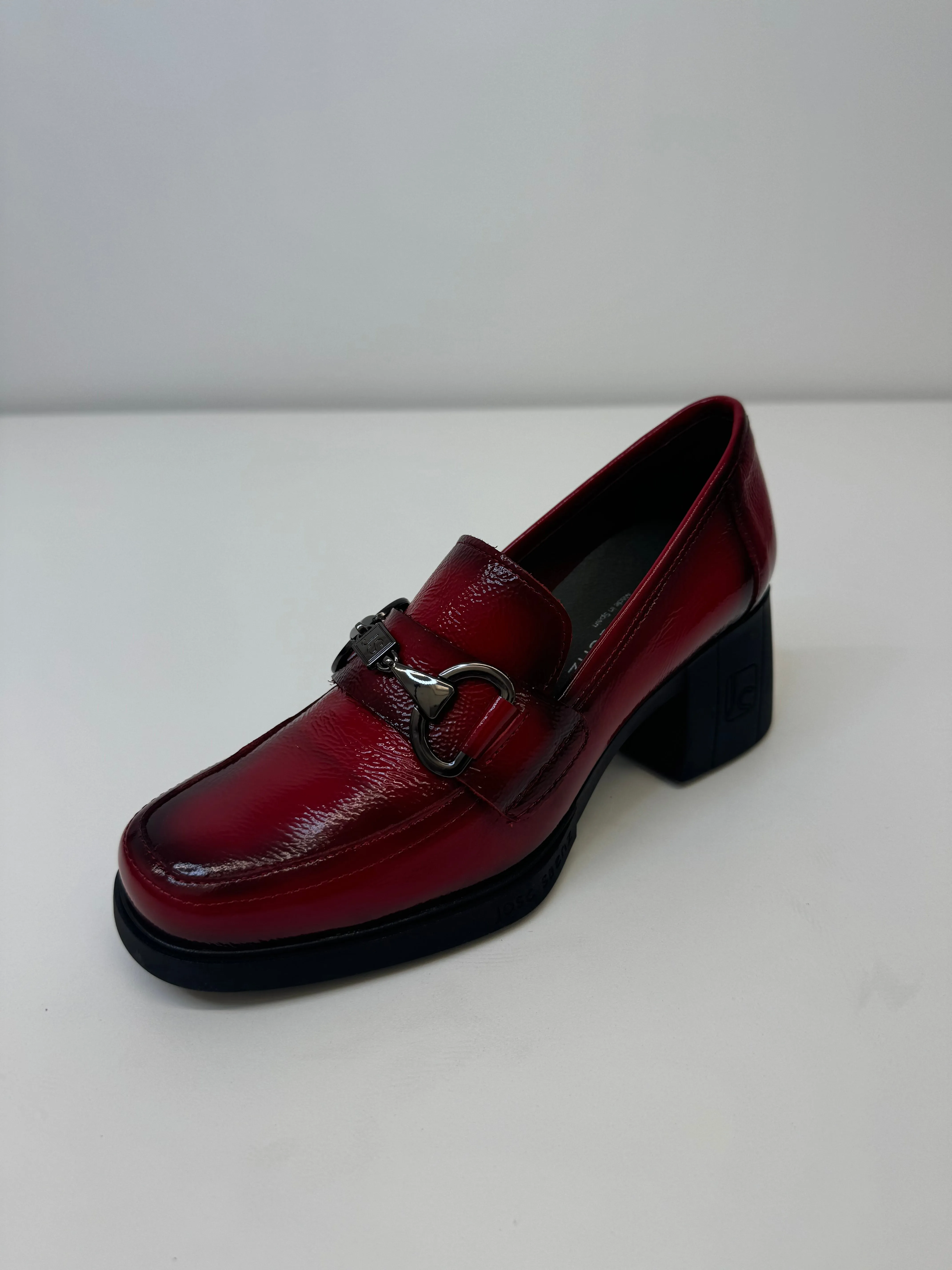 JOSE SAENZ Red Heel Loafers