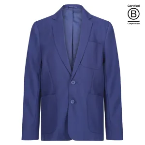 Royal blue unisex Performa eco school blazer