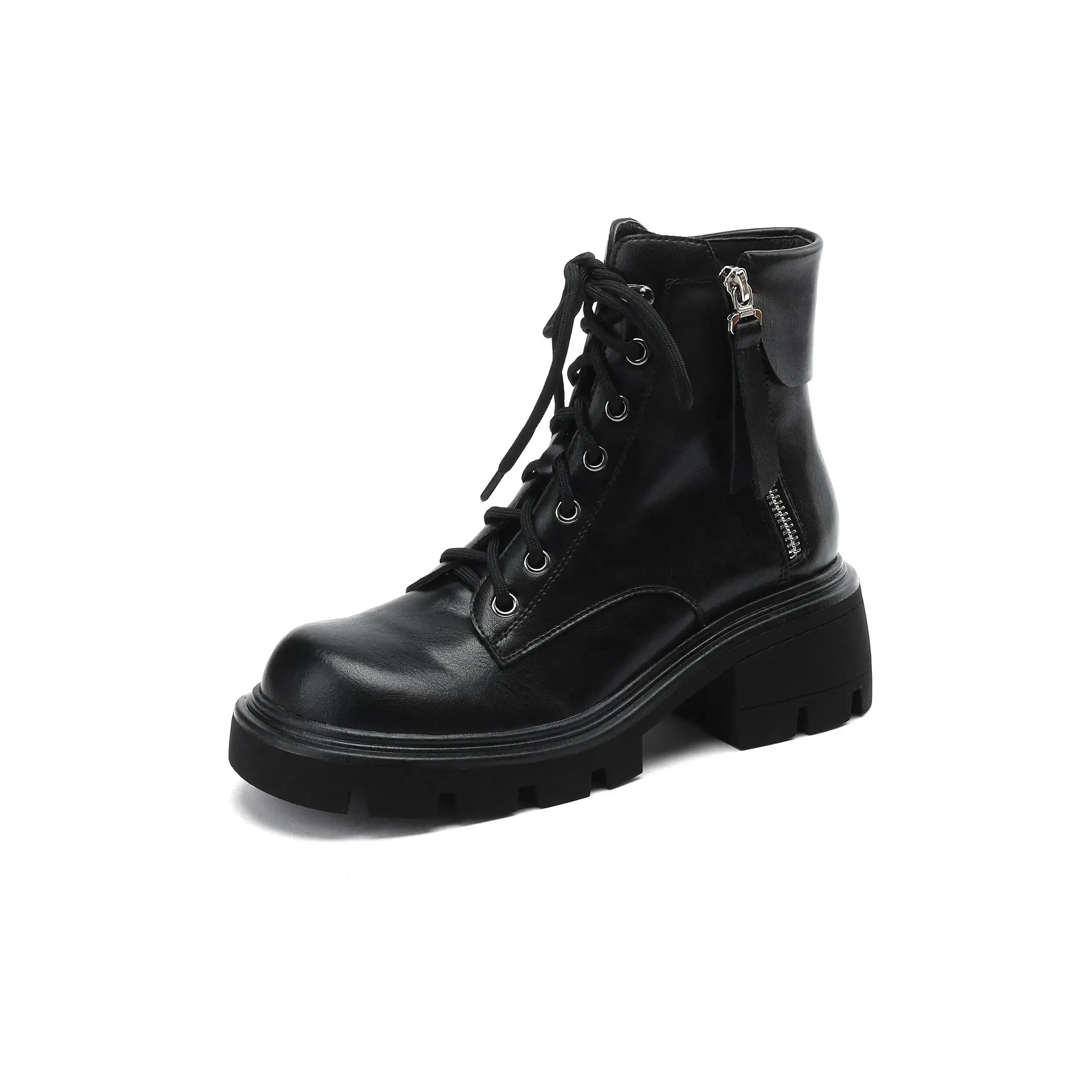 USS Shoes Macri Women's Lace-Up Fall Round Toe Boots